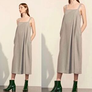 KOWTOW Grey Shadow Midi Dress. Size XS.